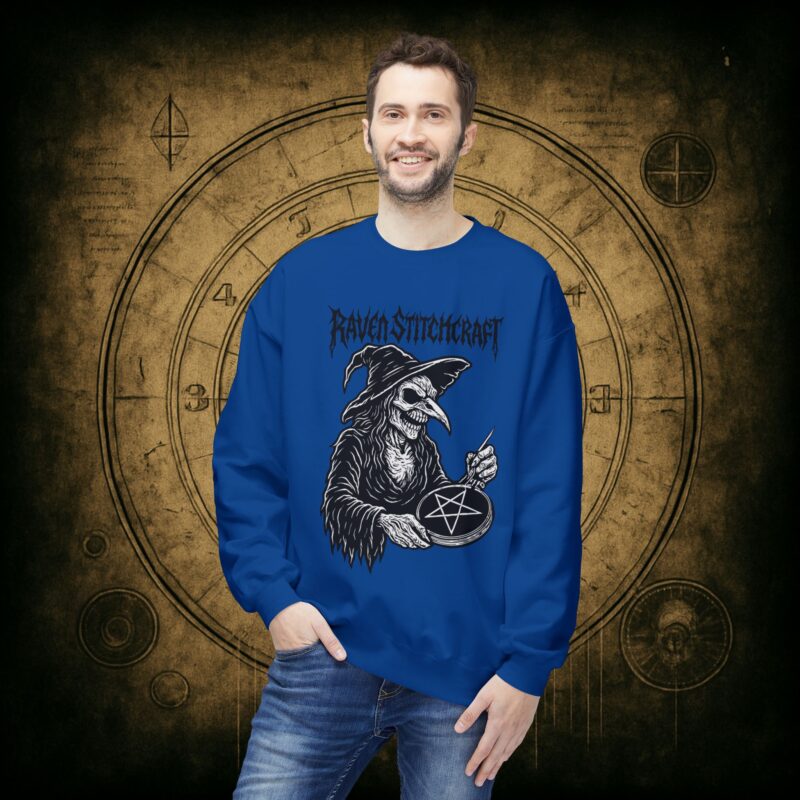 Raven Stitcher Unisex Sweatshirt - Image 33
