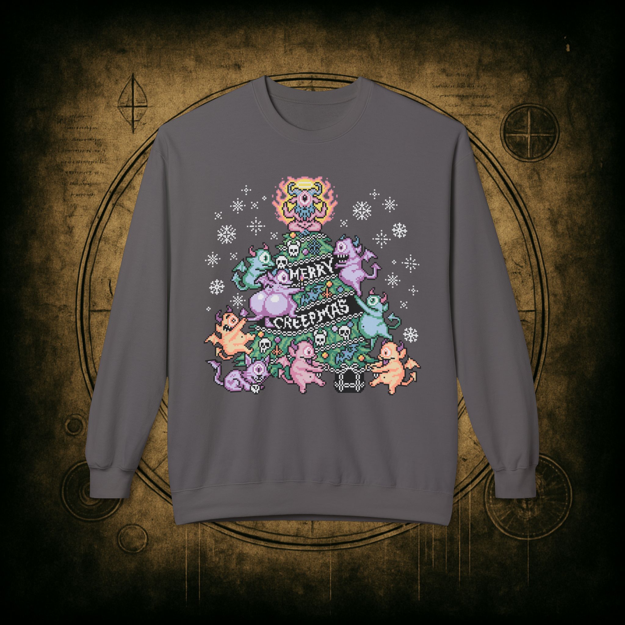 Merry Creepmas Sweatshirt - Image 37