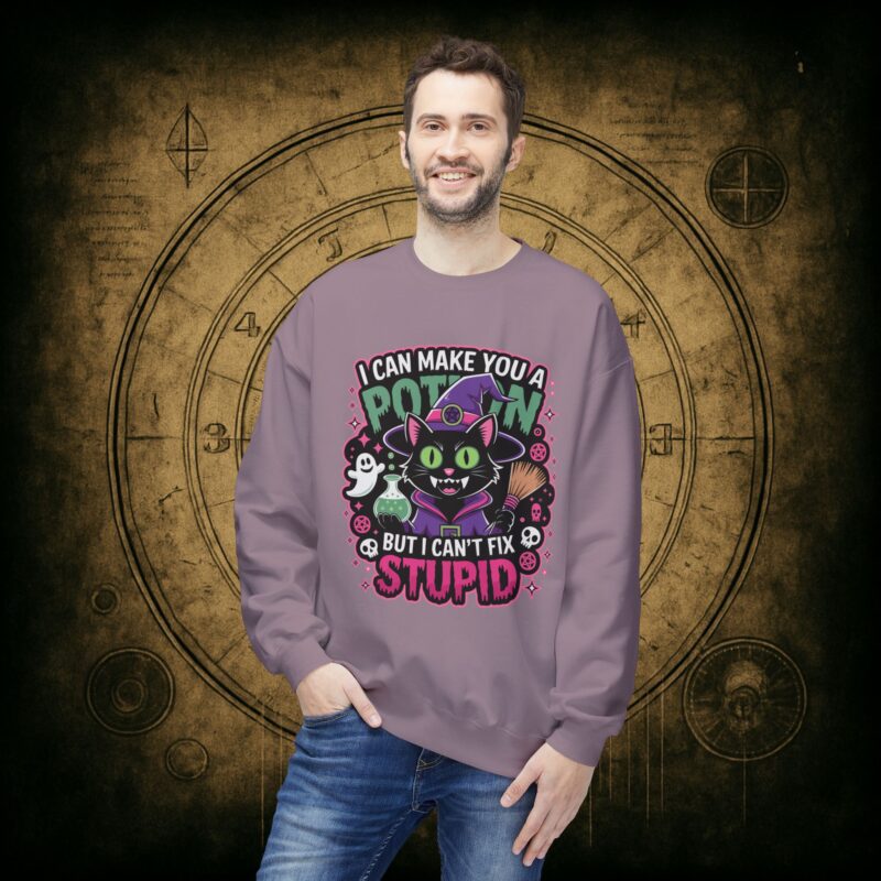 Can’t Fix Stupid Unisex Sweatshirt - Image 39