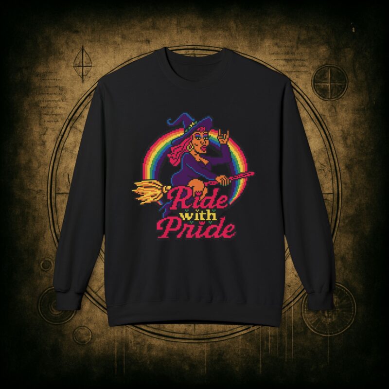 Ride with Pride Unisex Sweatshirt - Image 13