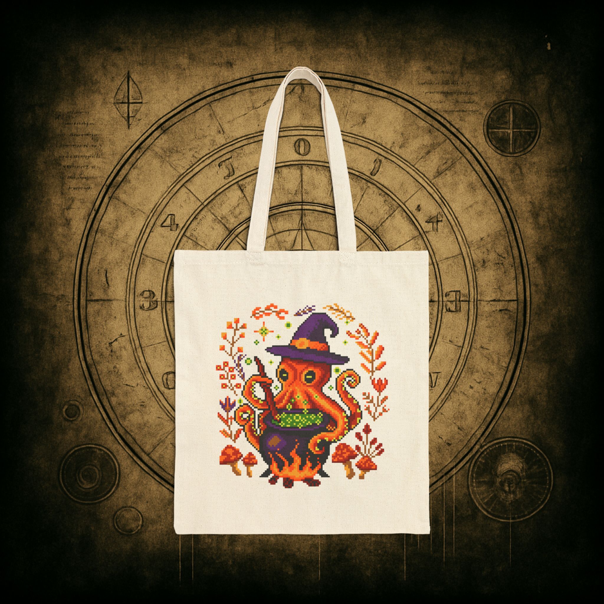 Hocus Octopus Tote Bag - Image 8