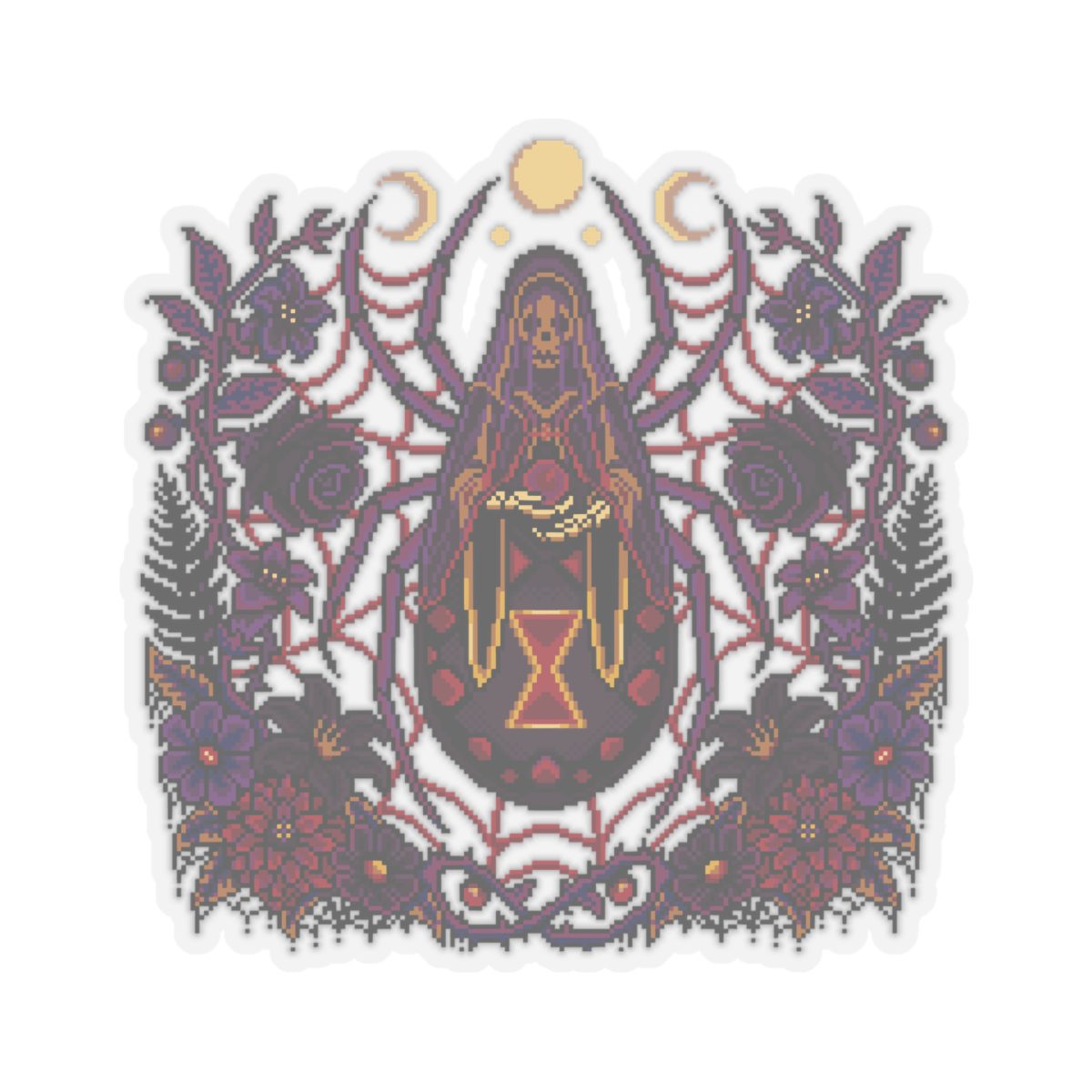 Black Widow Dusk Kiss-Cut Sticker - Image 16