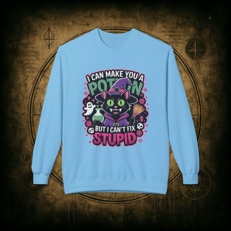 Can’t Fix Stupid Unisex Sweatshirt - Image 22