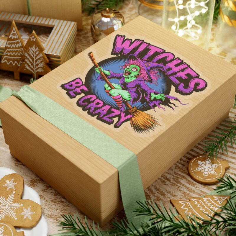 Witches Be Crazy Kiss-Cut Sticker - Image 21