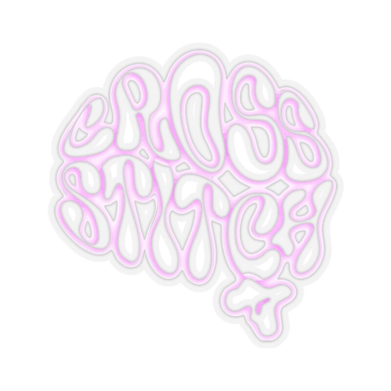 Cross Stitch Mind Kiss-Cut Sticker - Image 4