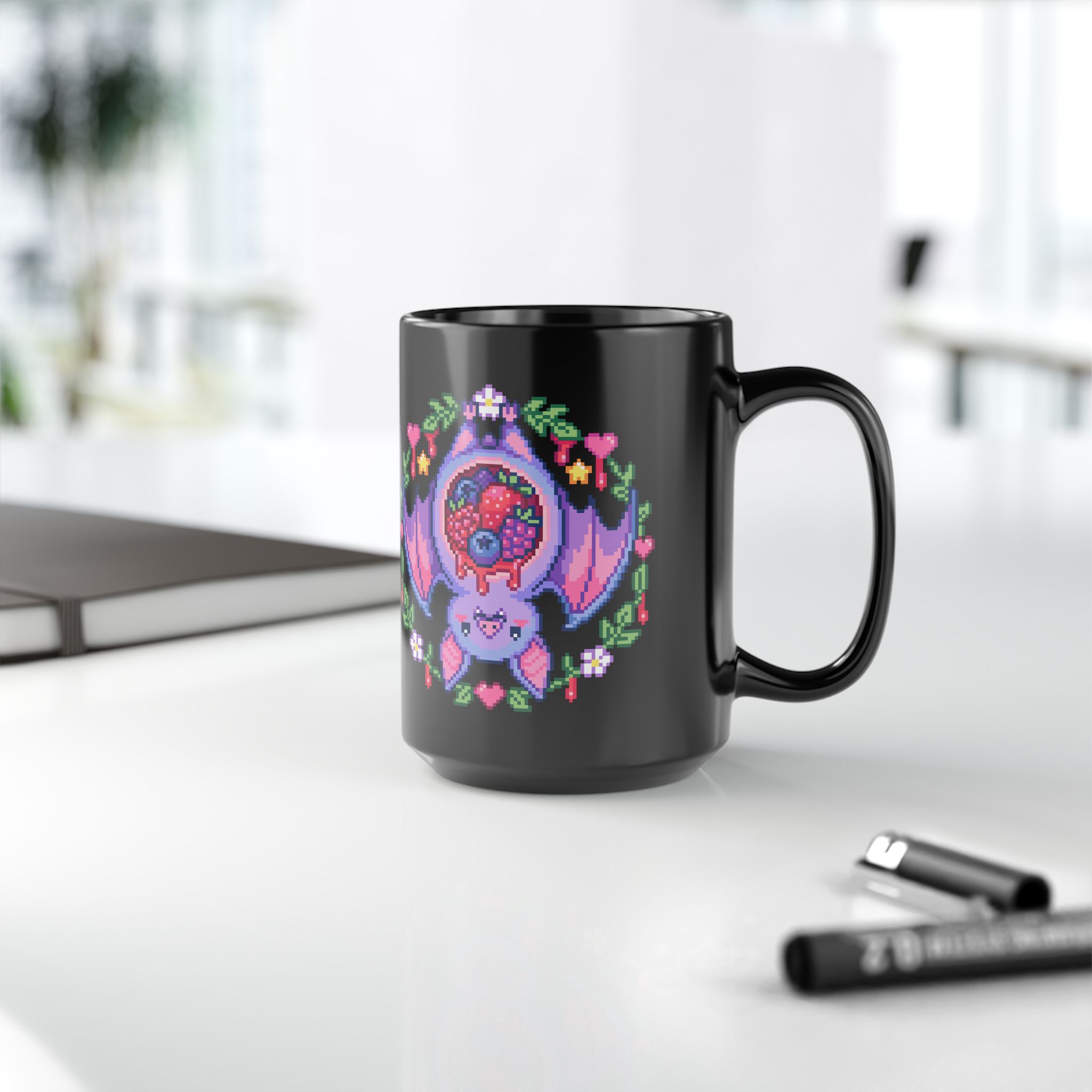 Fruit Bat Ceramic Mug - Image 12