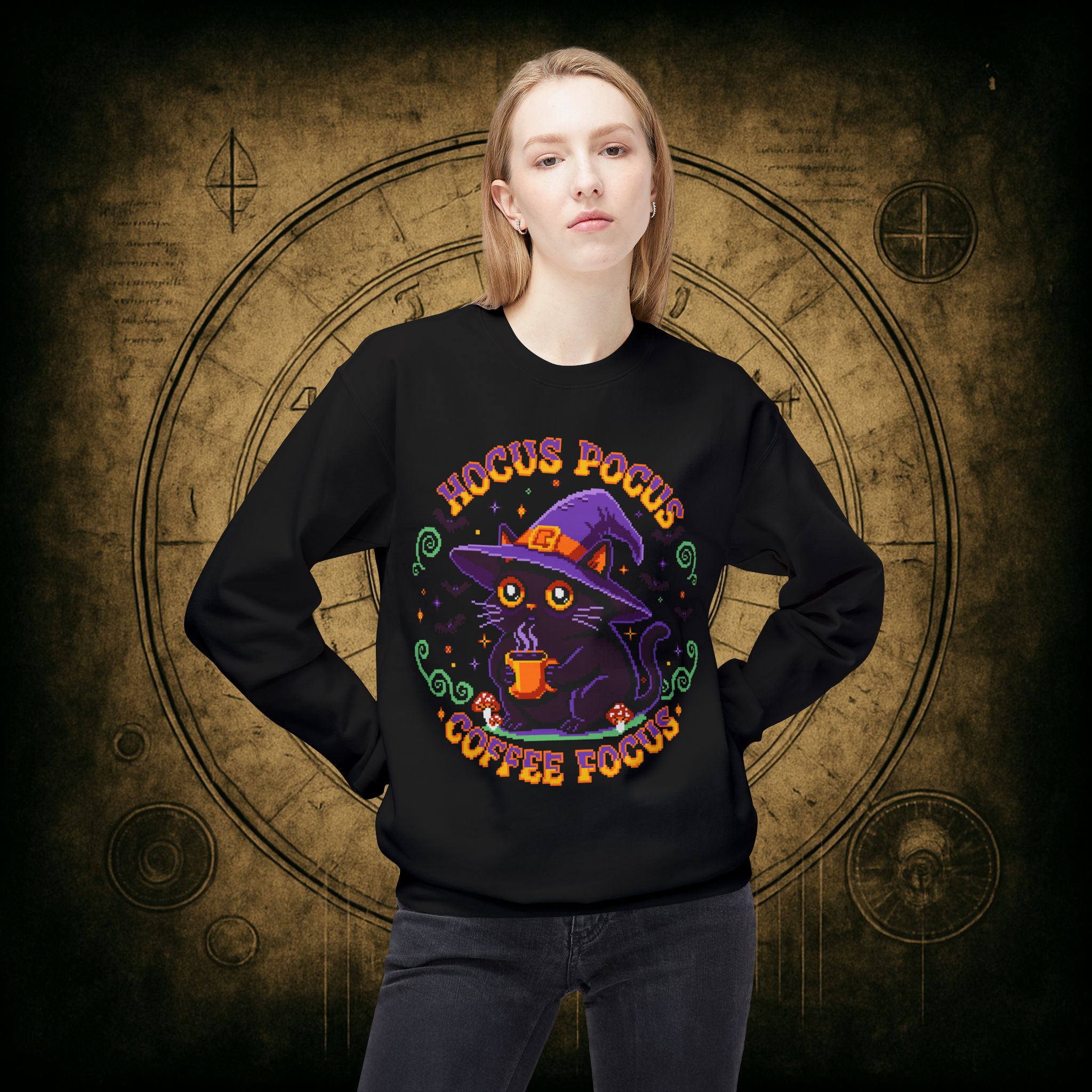 Hocus Pocus Coffee Focus Sweatshirt - Image 6
