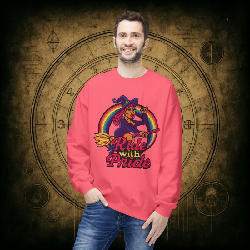 Ride with Pride Unisex Sweatshirt - Image 42