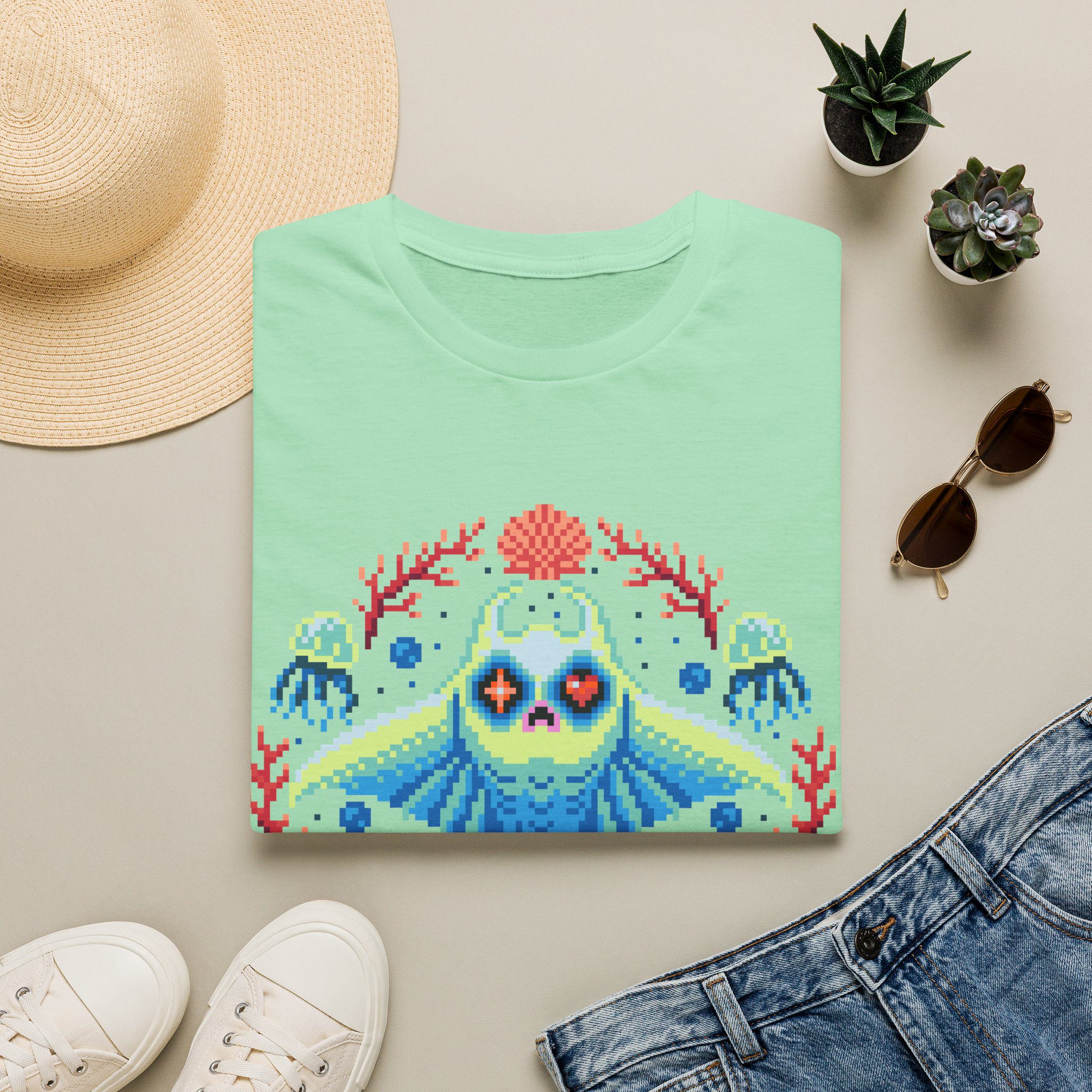Manta Ray Unisex T-Shirt - Image 84