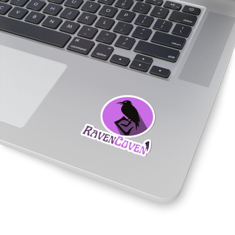Raven Coven Logo Kiss-Cut Sticker - Image 8
