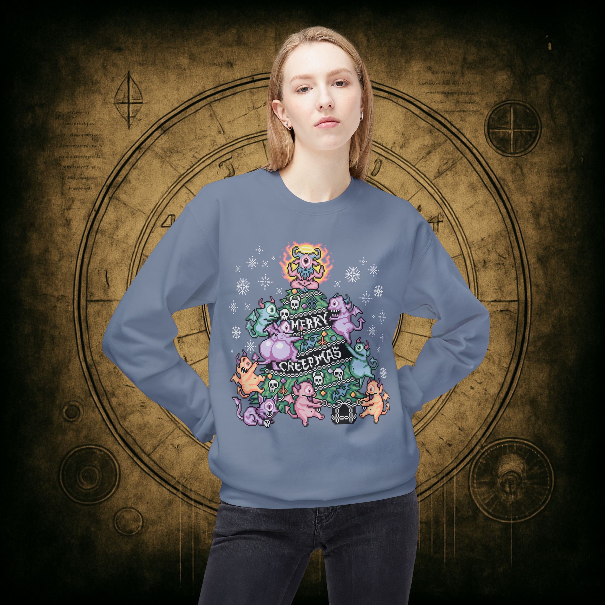 Merry Creepmas Sweatshirt - Image 34