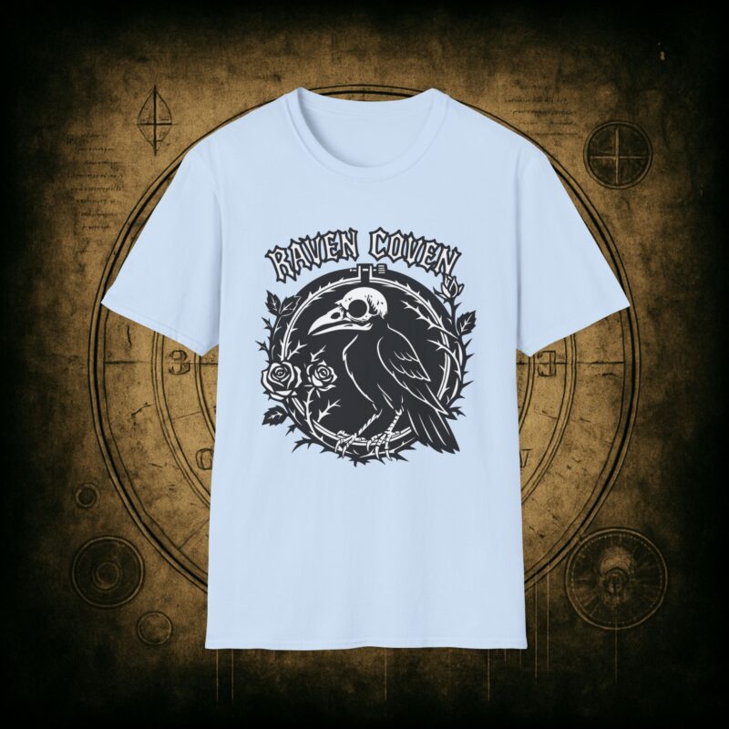 Raven of the Coven Raven Unisex T-Shirt - Image 48