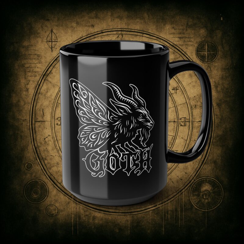 Goth Side Ceramic Mug Description: - Image 10