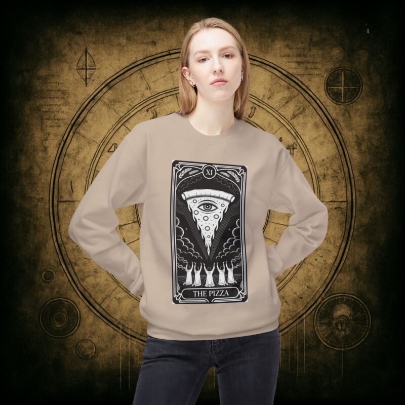 The Pizza Tarot Unisex Sweatshirt - Image 14