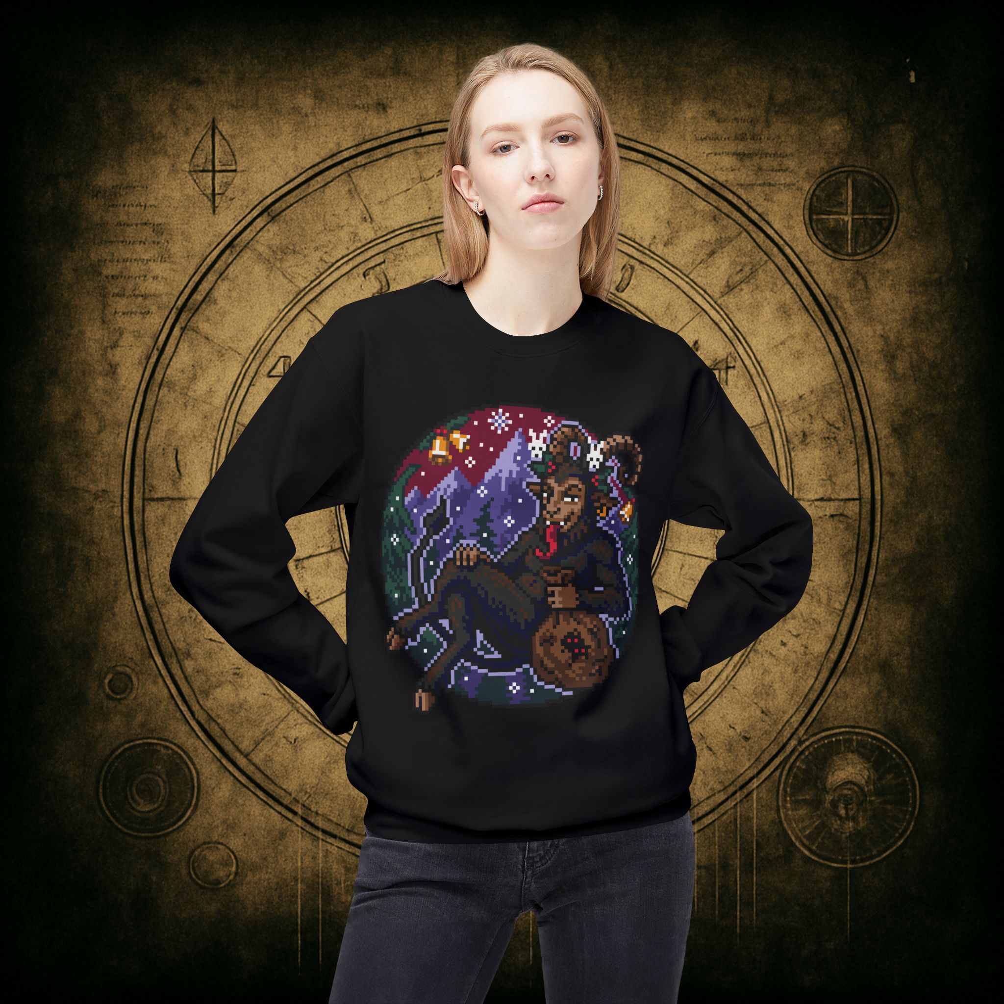 Naughty Krampus Sweatshirt - Image 6