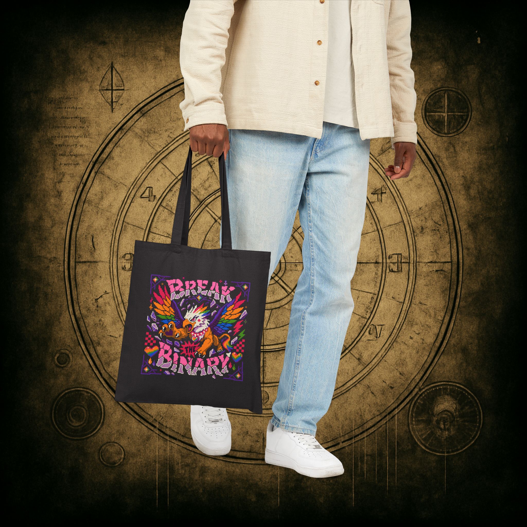 Break The Binary Tote Bag - Image 7