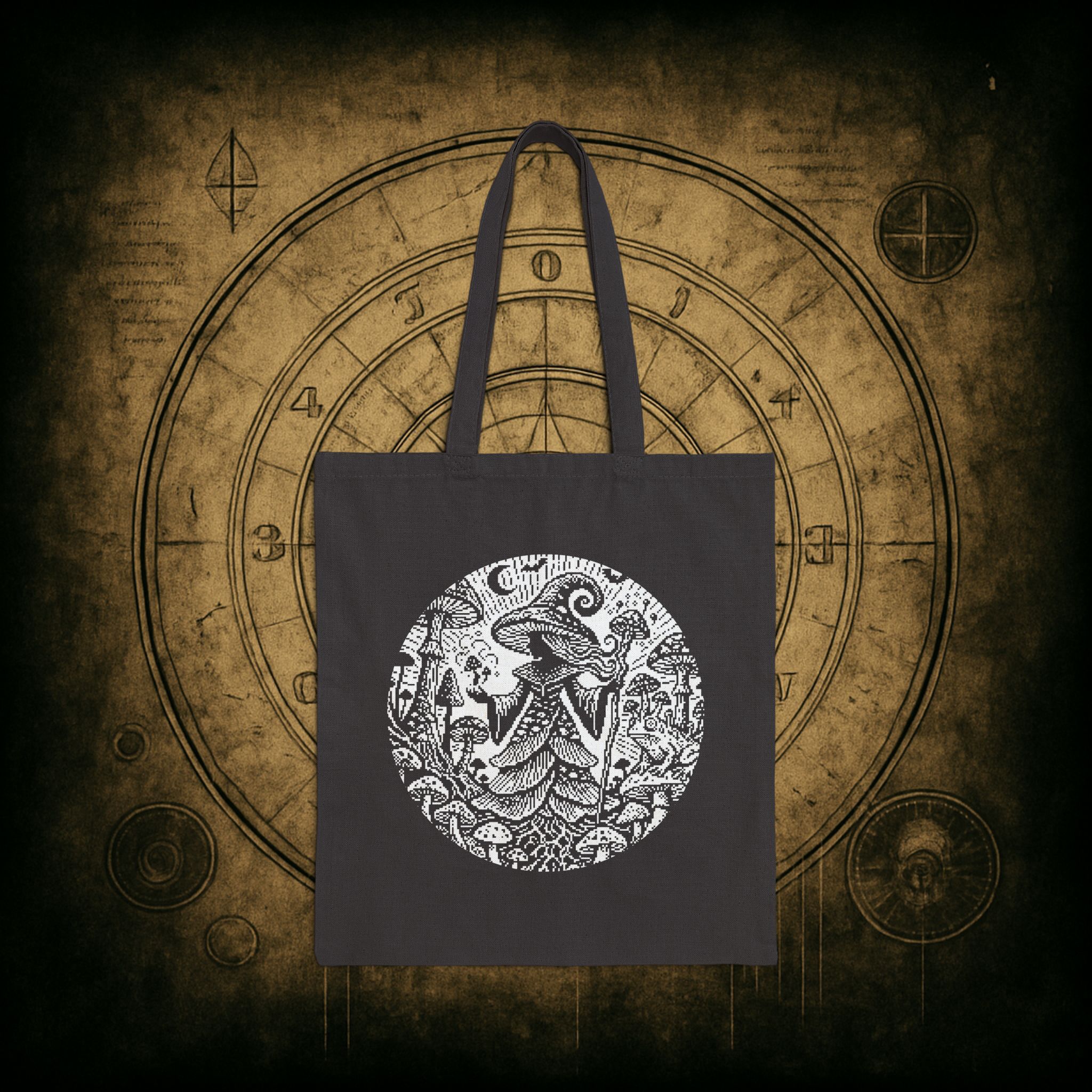 Mycelium Witch Tote Bag - Image 8