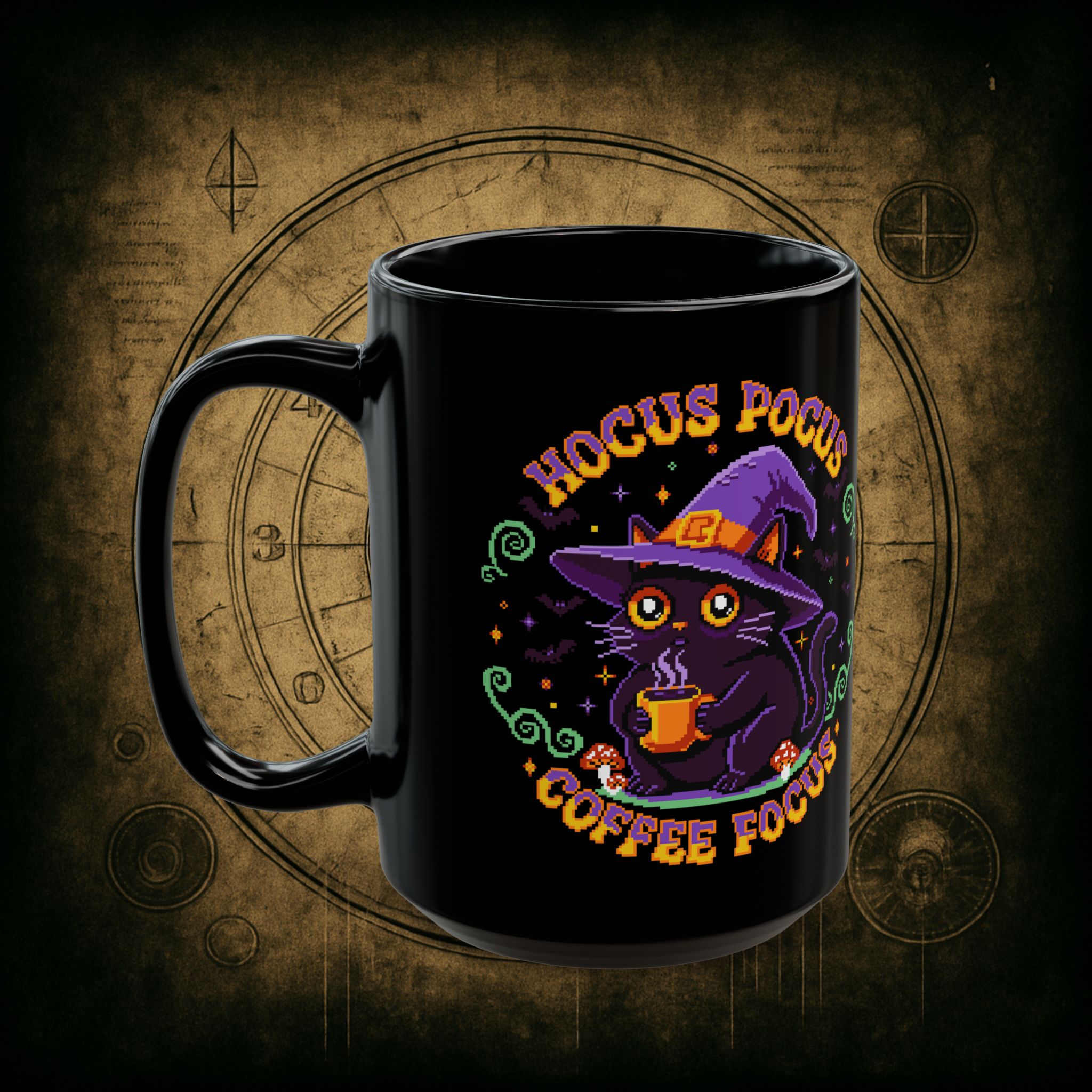 Hocus Pocus Coffee Focus Ceramic Mug - Image 8