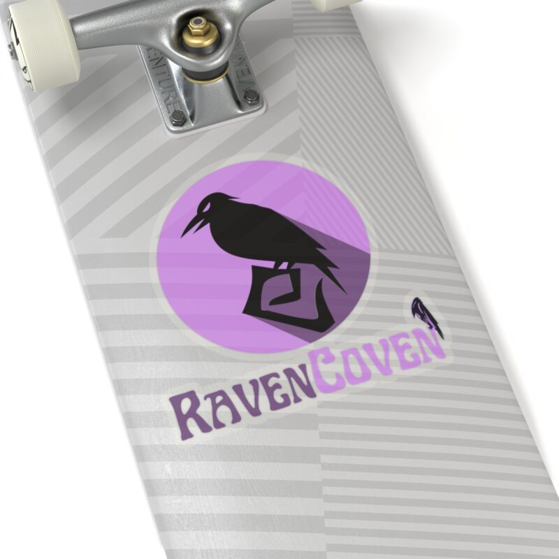 Raven Coven Logo Kiss-Cut Sticker - Image 20