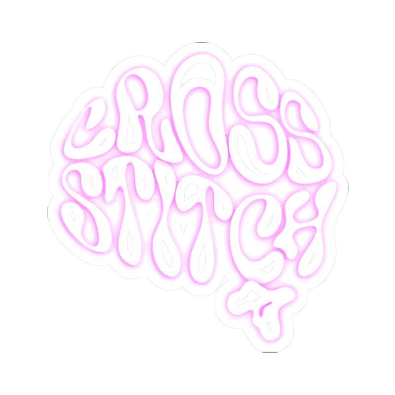 Cross Stitch Mind Kiss-Cut Sticker - Image 7
