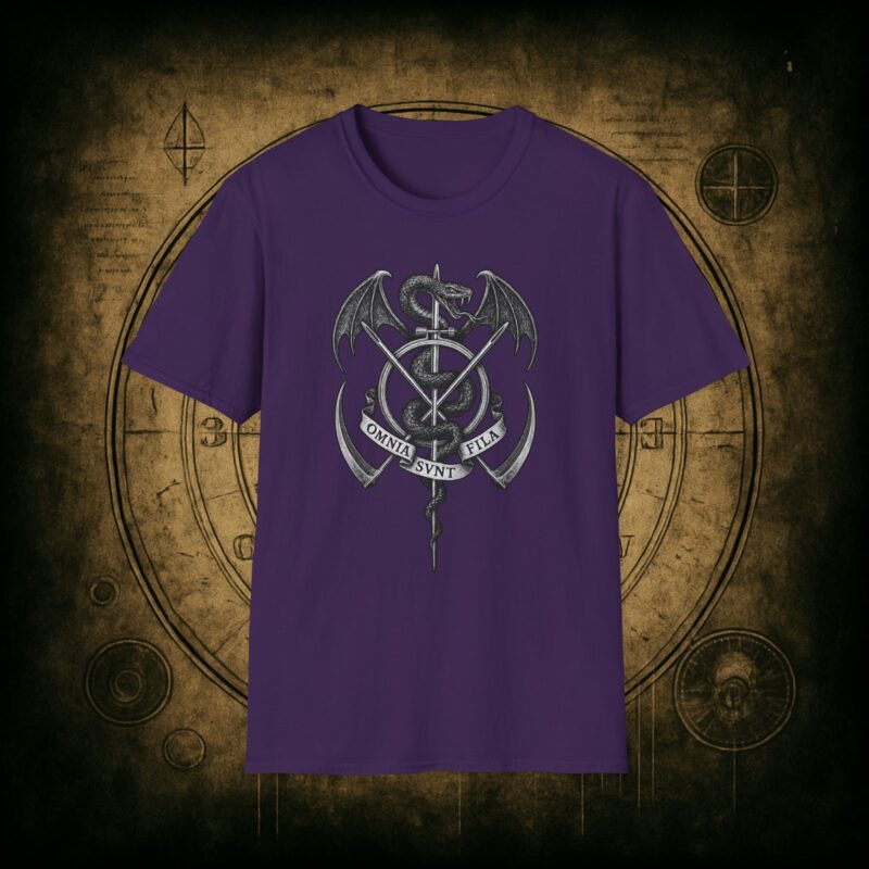 Omnia Sunt Fila Unisex T-shirt - Image 58