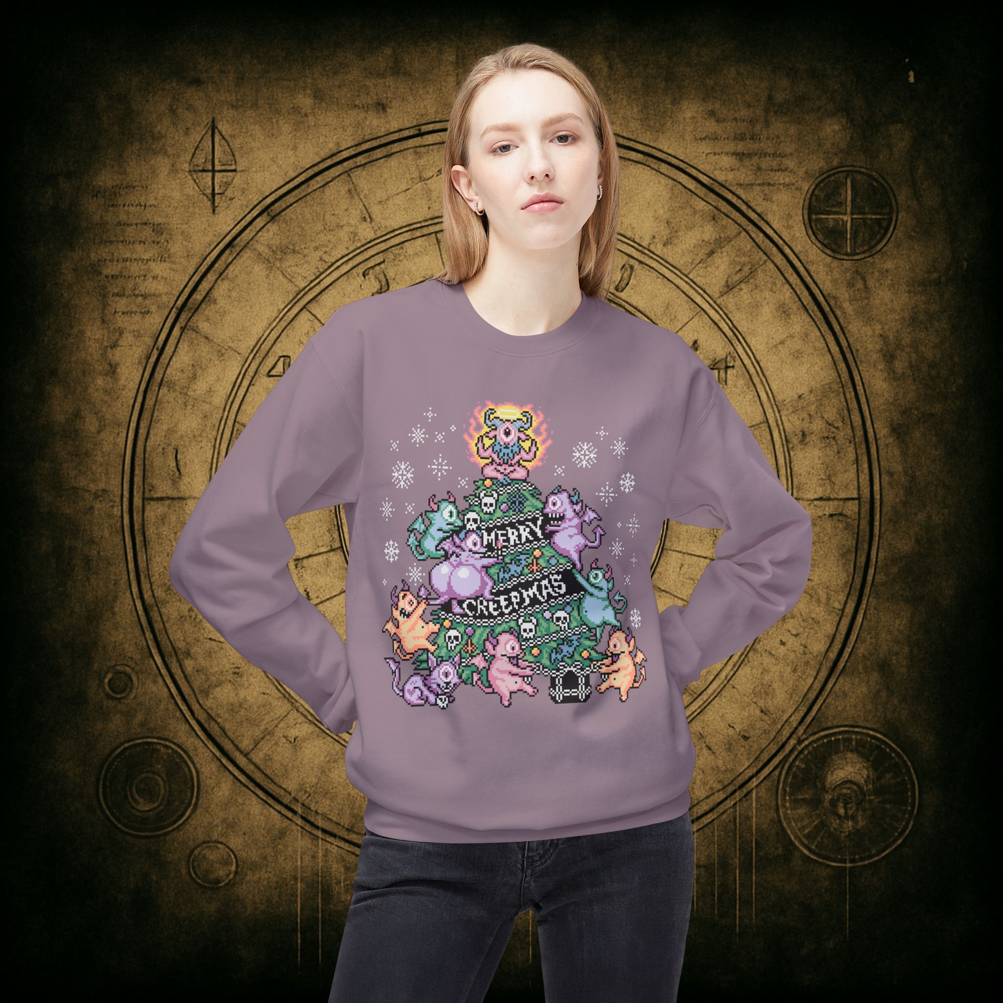 Merry Creepmas Sweatshirt - Image 50