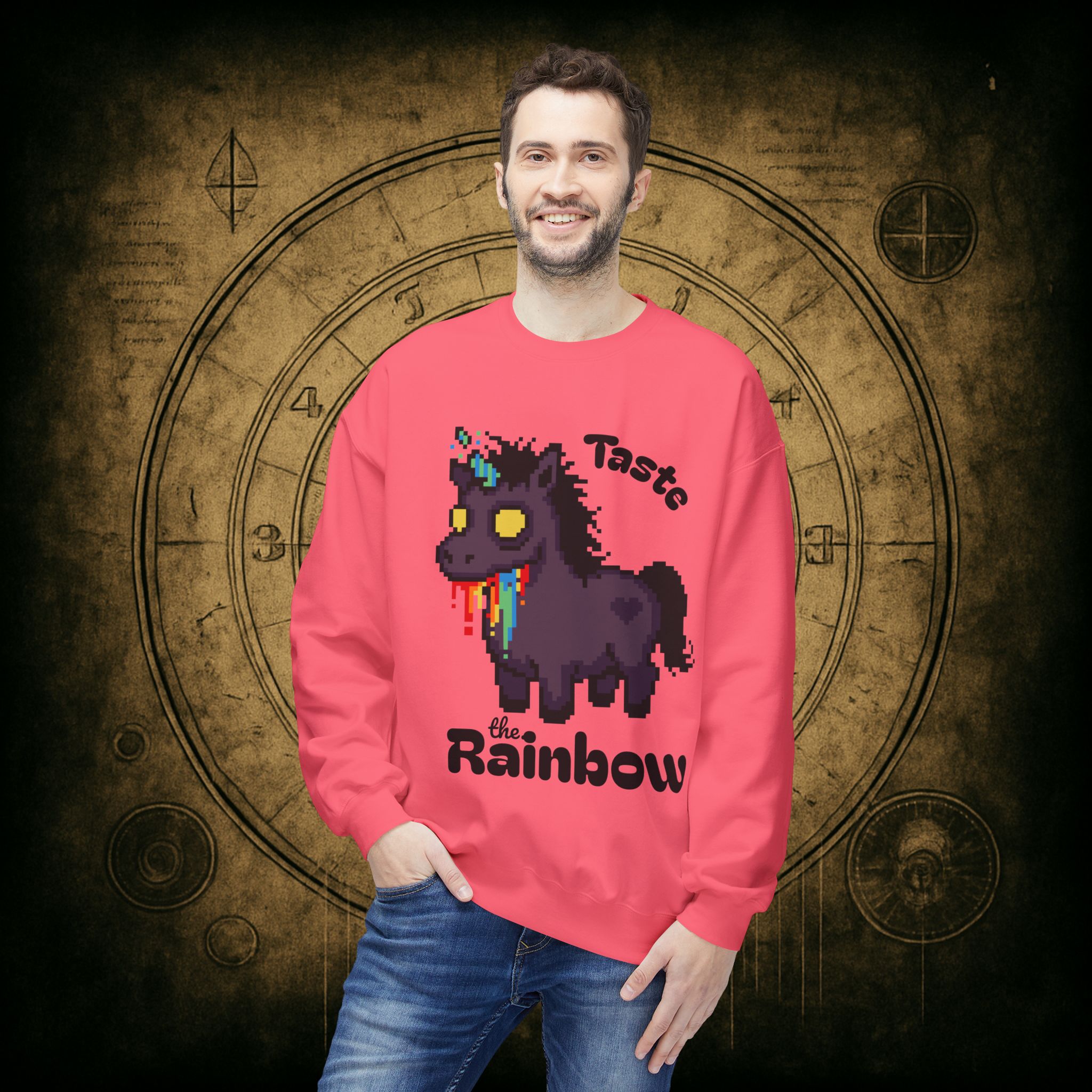 Pastel Goth Unicorn Sweatshirt - Image 55