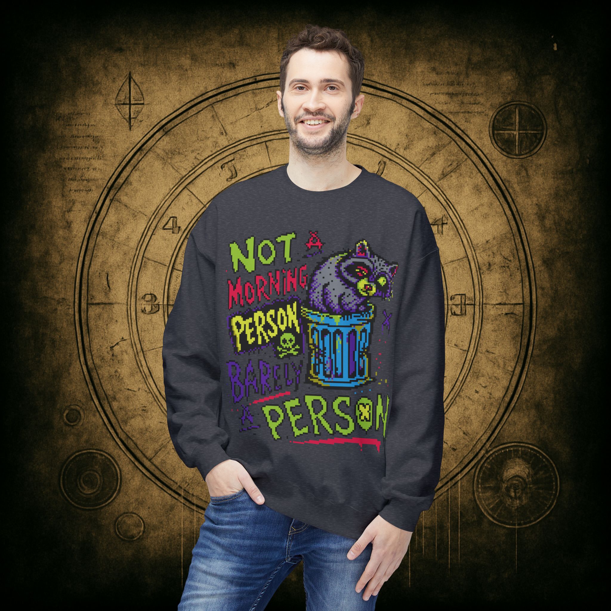 Not A Morning Person Sweatshirt - Image 27
