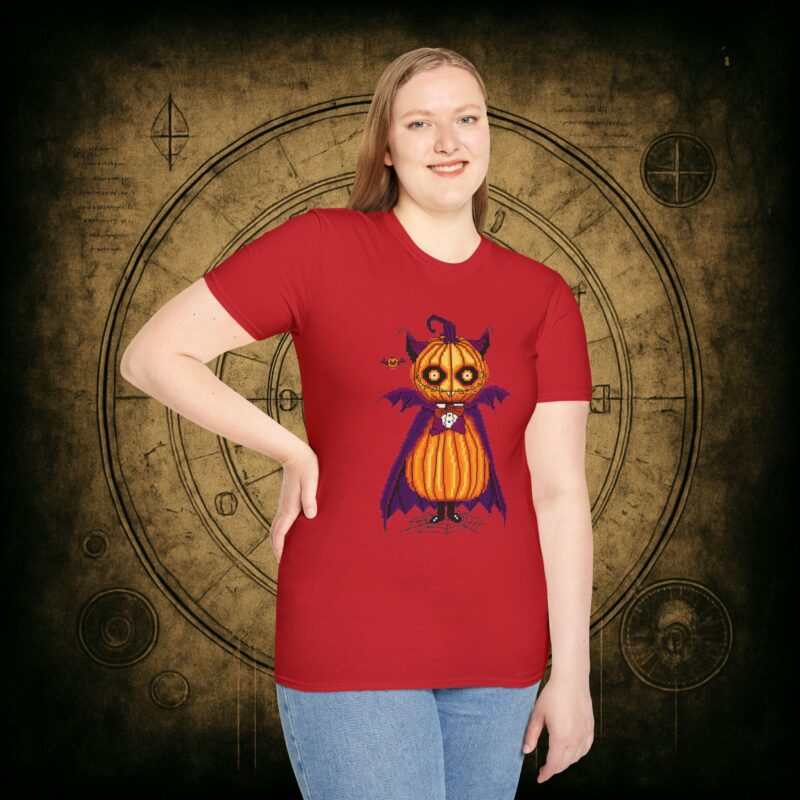Count Pumpcula Unisex T-Shirt - Image 70