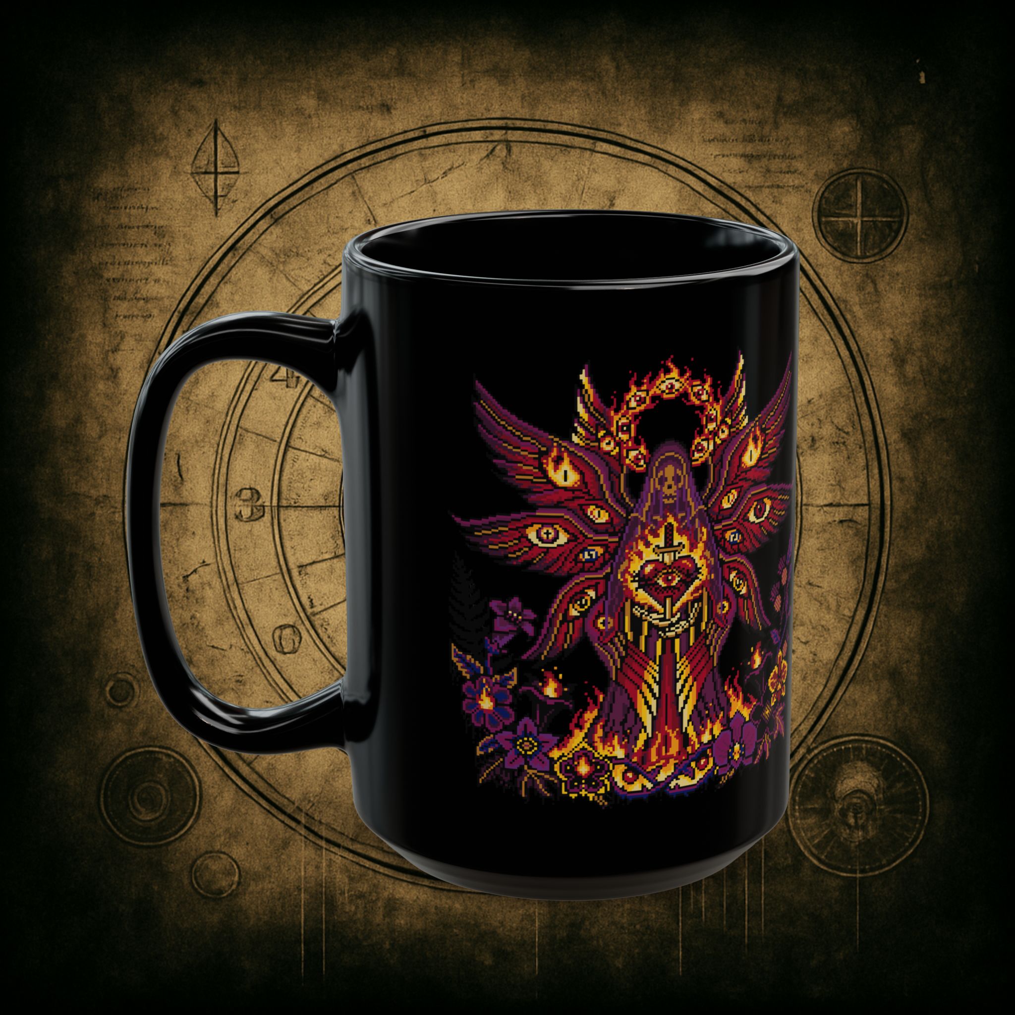 Fallen Seraphim Dusk Ceramic Mug - Image 8