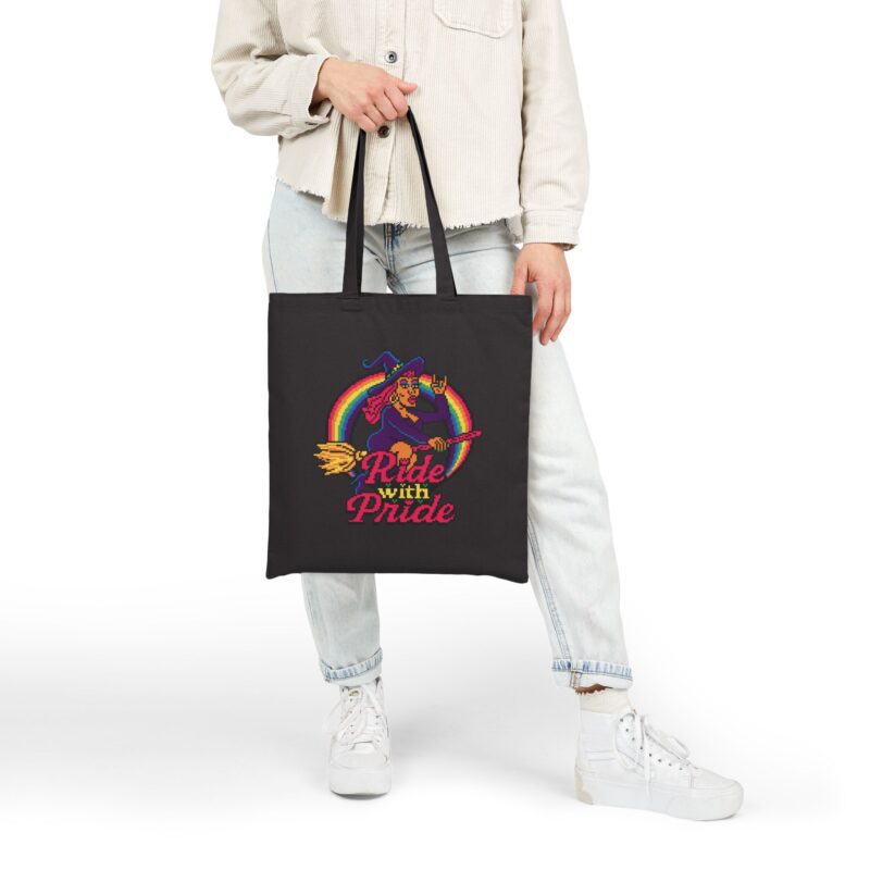 Ride with Pride Tote Bag - Image 4