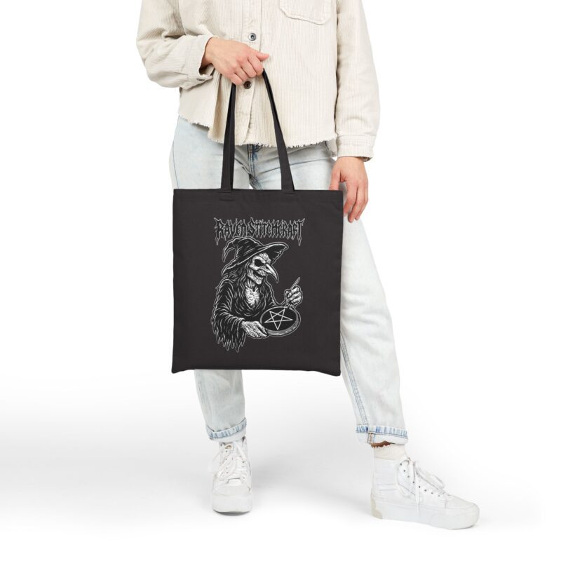 Raven Stitcher Tote Bag - Image 4