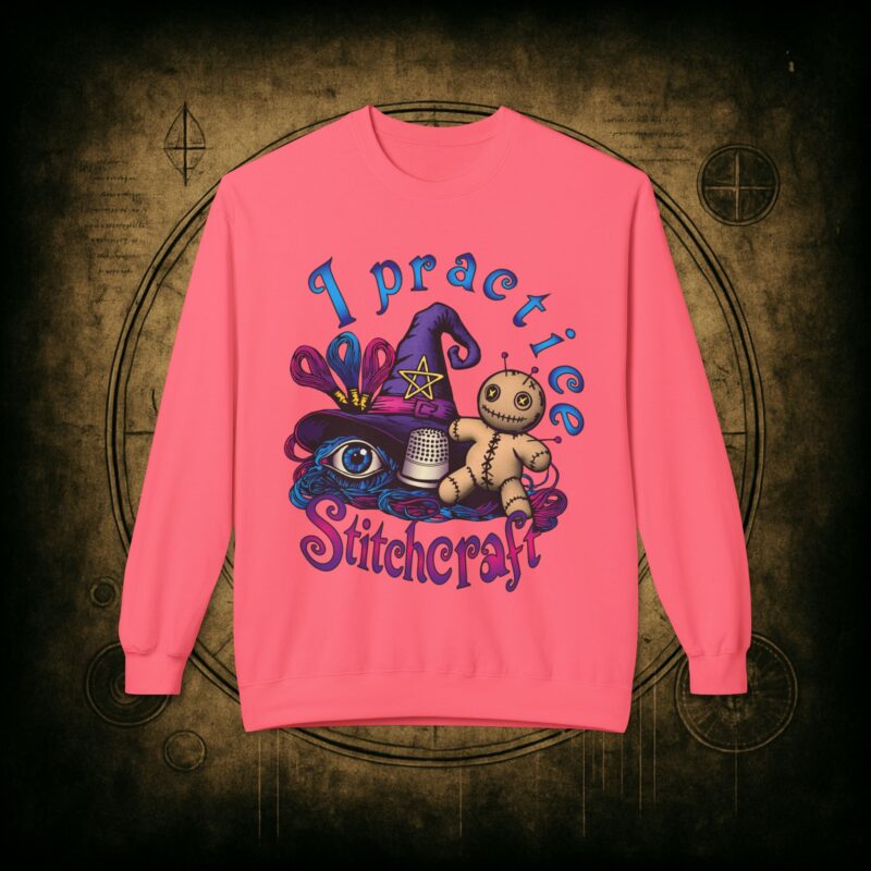 I Practice Stitchcraft Unisex Sweatshirt - Image 40