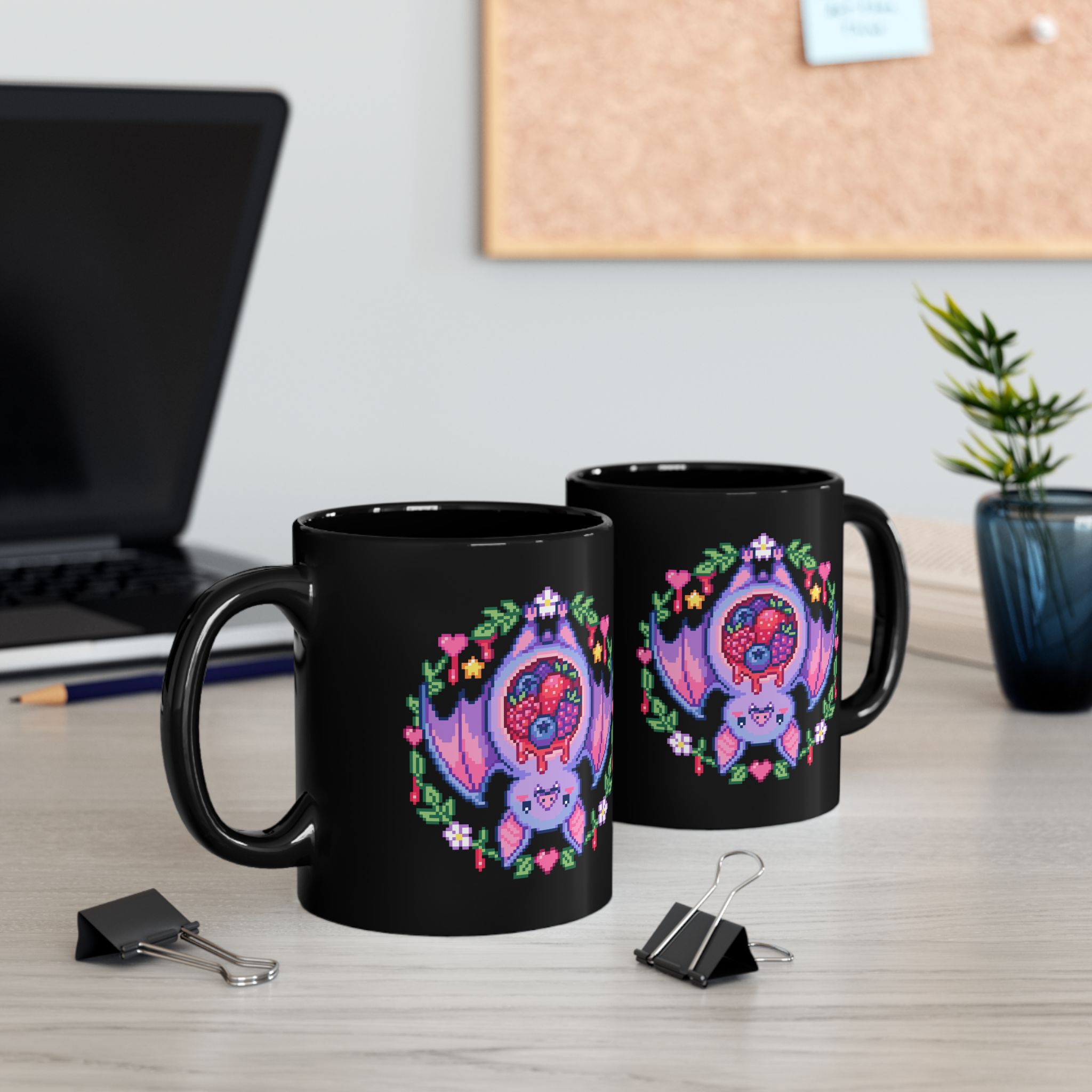 Fruit Bat Ceramic Mug - Image 5