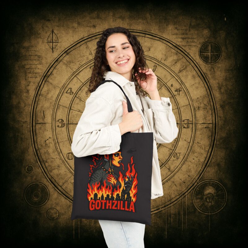 Gothzilla Tote Bag - Image 9