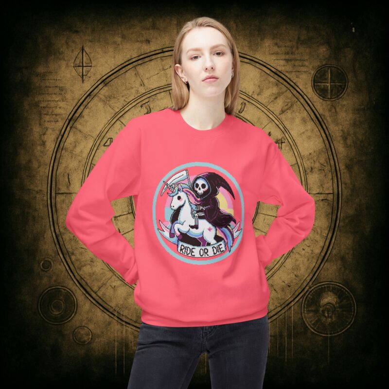 Ride or Die Unisex Sweatshirt - Image 2