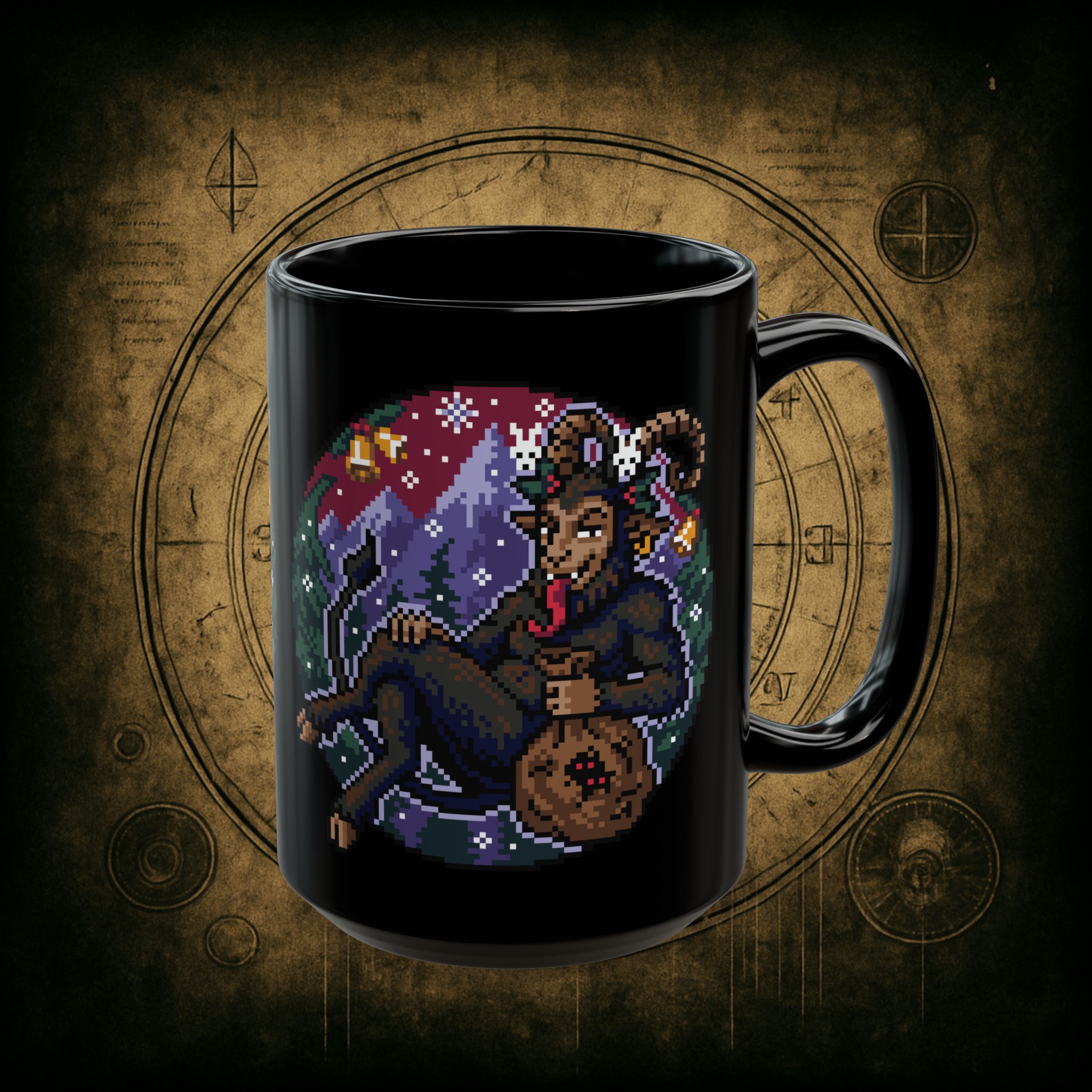 Naughty Krampus Ceramic Mug - Image 9