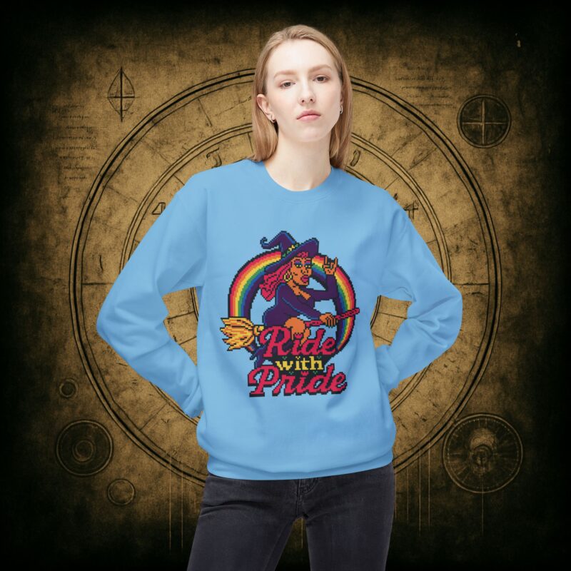 Ride with Pride Unisex Sweatshirt - Image 26