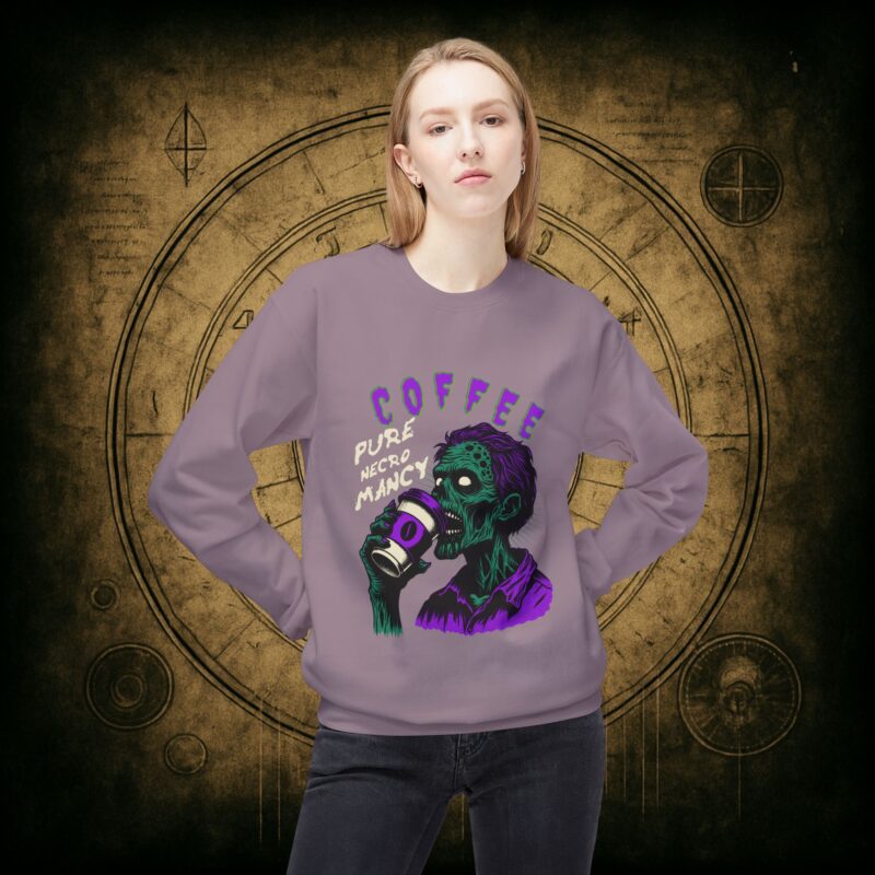 Zombie Coffee Necromancy Sweatshirt - Image 38