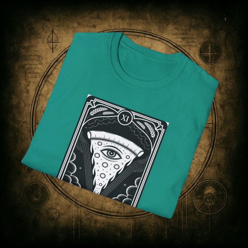The Pizza Tarot Unisex T-Shirt - Image 44