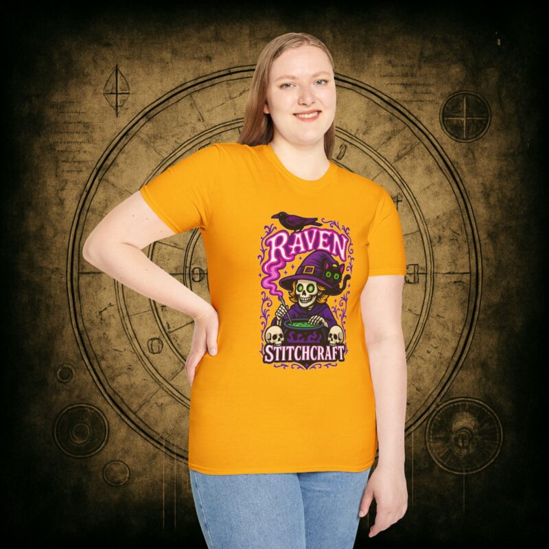 Raven Stitch Craft Brewing Unisex T-Shirt - Image 29