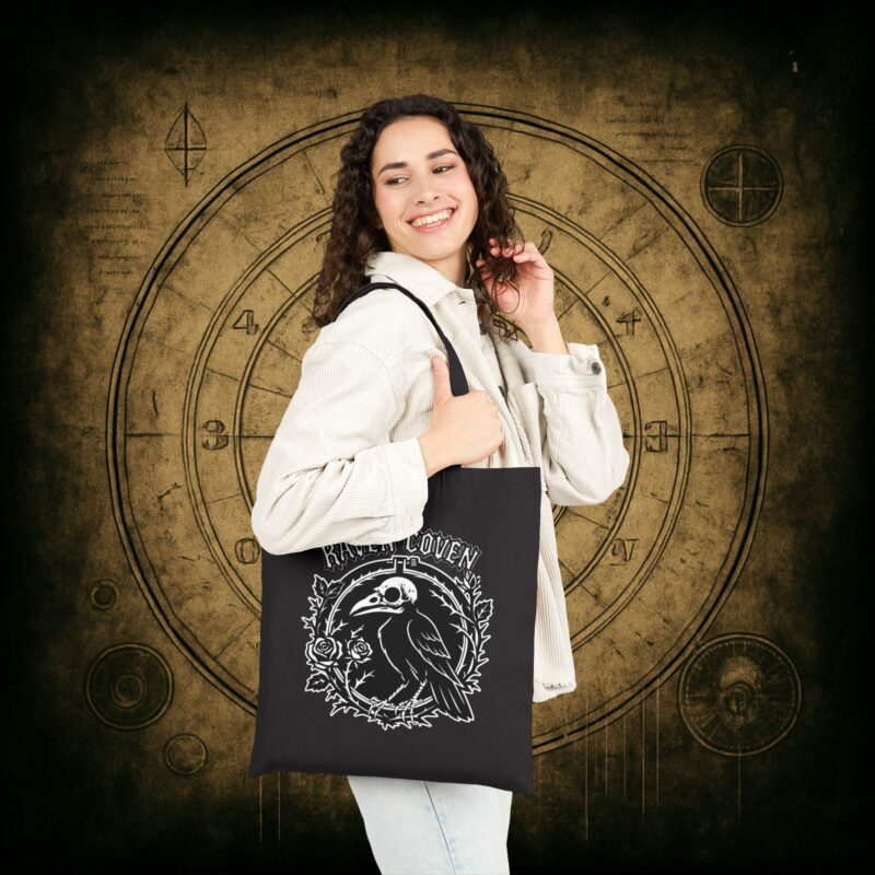 Raven of the Coven Tote Bag - Image 3