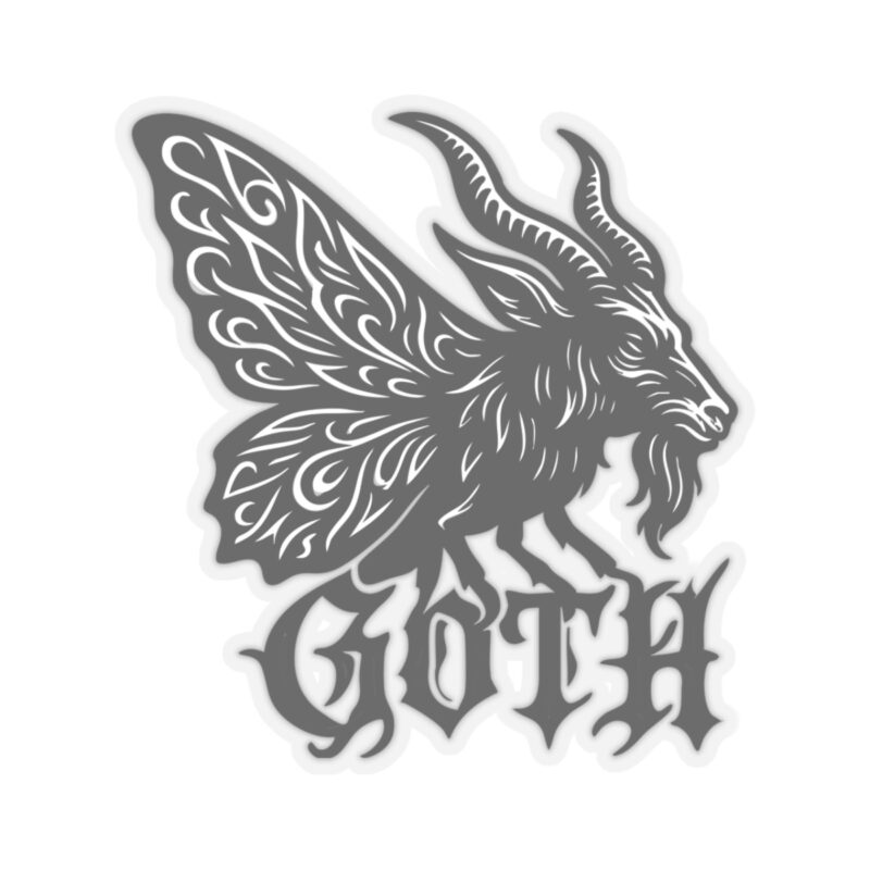 Goth Side Kiss-Cut Sticker - Image 10