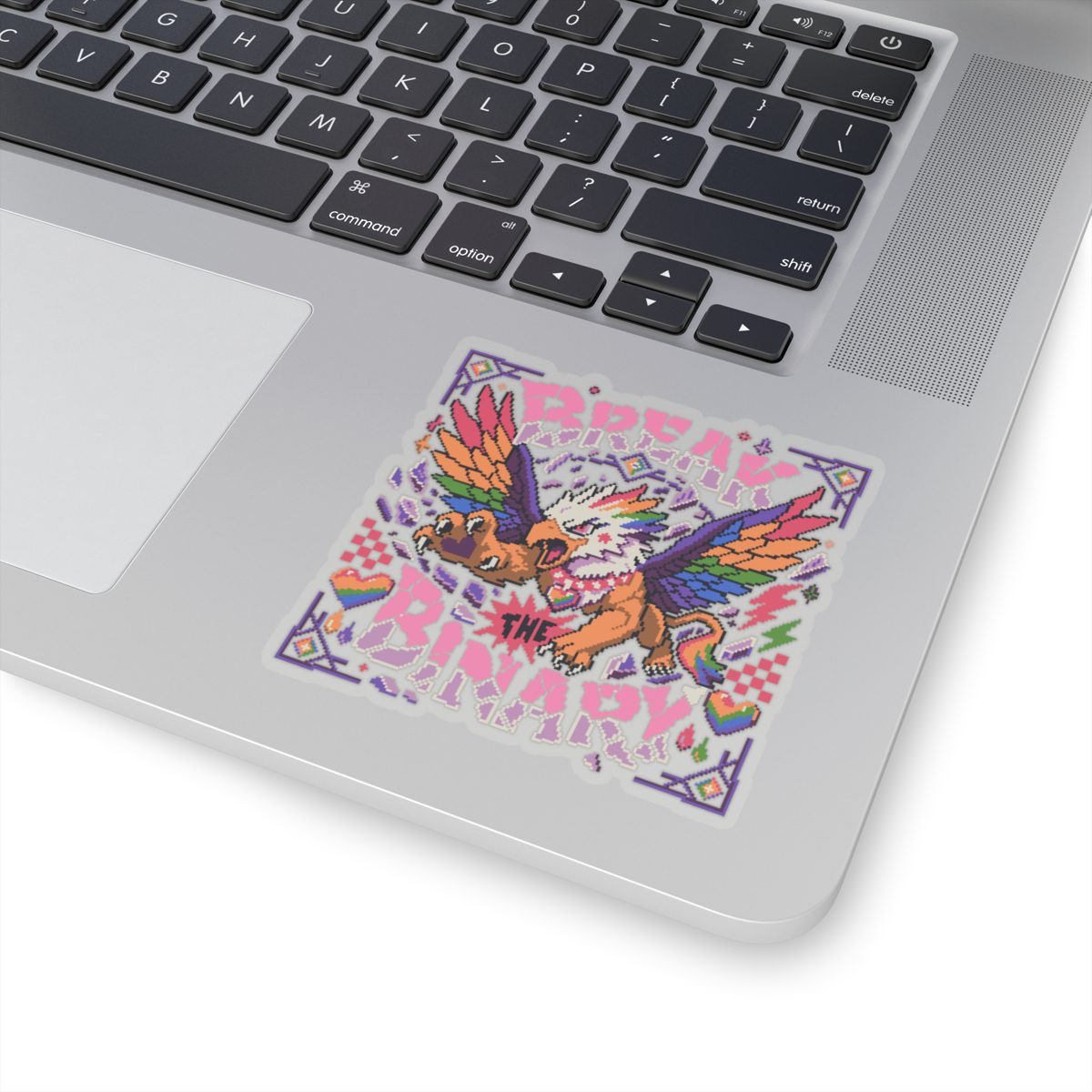 Break The Binary Kiss-Cut Sticker - Image 11
