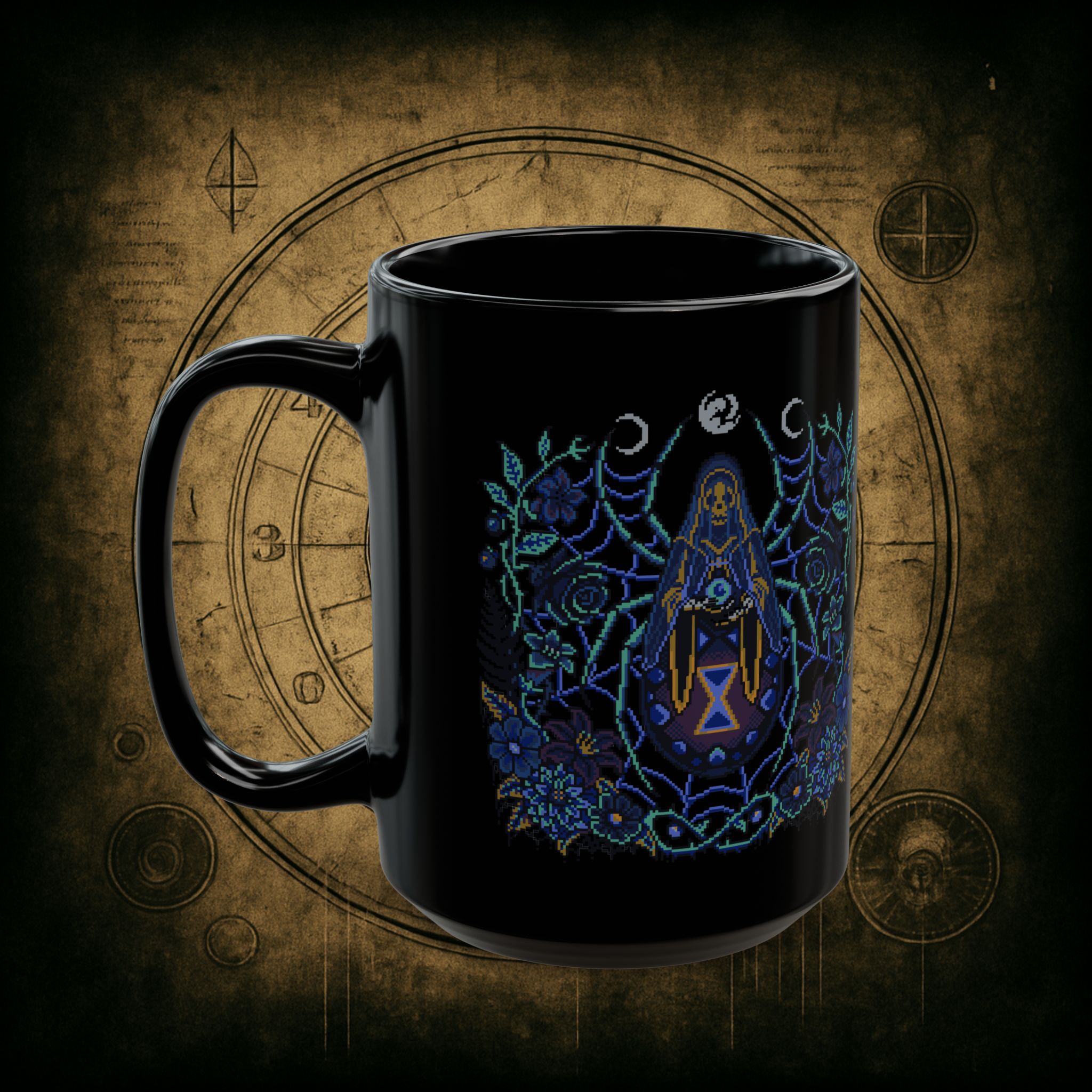 Black Widow Night Ceramic Mug - Image 8