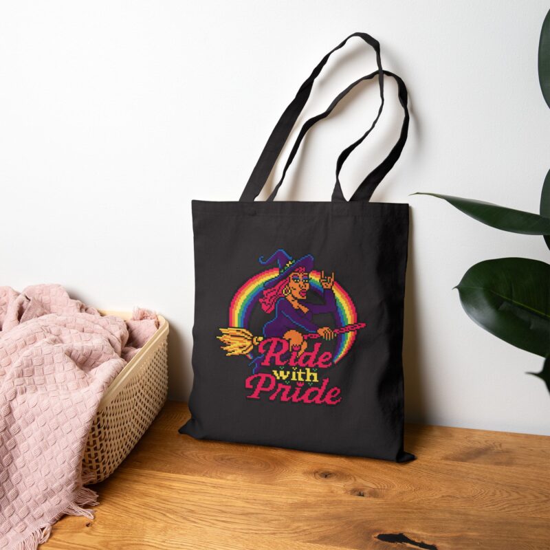 Ride with Pride Tote Bag - Image 6