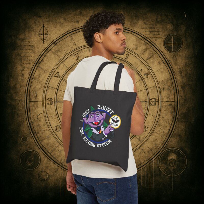 Count for Cross Stitch Tote Bag - Image 2