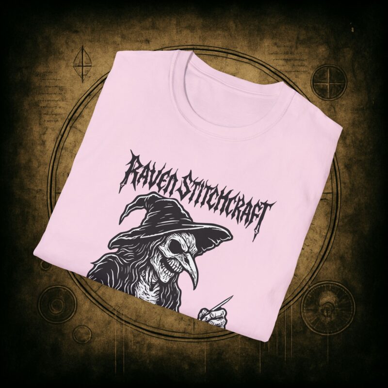 Raven Stitcher Unisex T-Shirt - Image 64