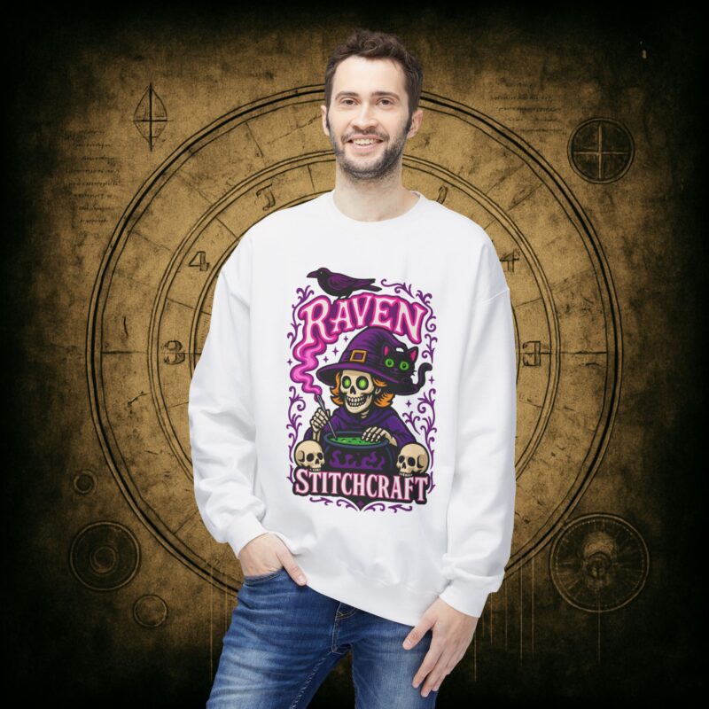 Raven Stitch Craft Brewing Unisex Sweatshirt - Image 9