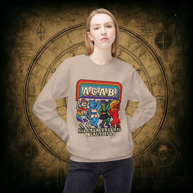 All Creatures are Beautiful Unisex Sweatshirt - Image 14